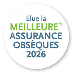 Élue meilleure assurance obsèques 2026.