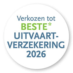 Verkozen tot beste uitvaartverzekering 2026.