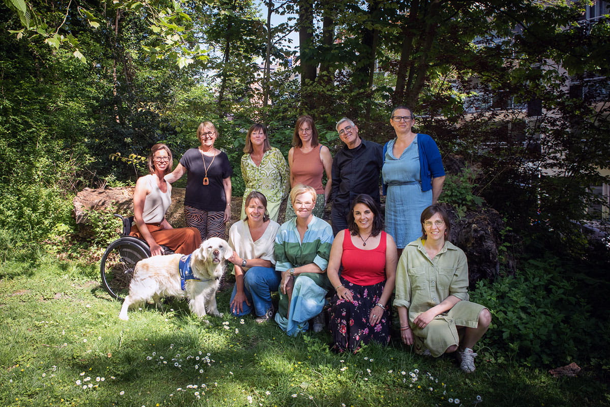 Het vrijwilligers-kernteam van Lost & Co: al doende leren en groeien.